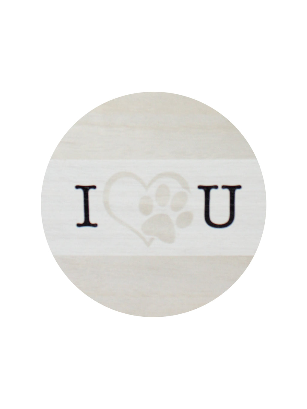 Sand + Paws Island Orchid 12 oz scented candle White Vessel with Painted I heart U lid