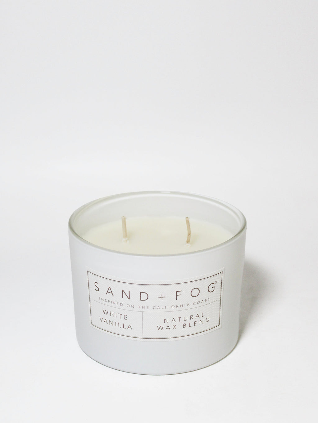White Vanilla 12 oz scented candle