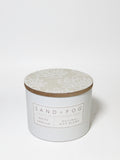 White Vanilla 12 oz scented candle