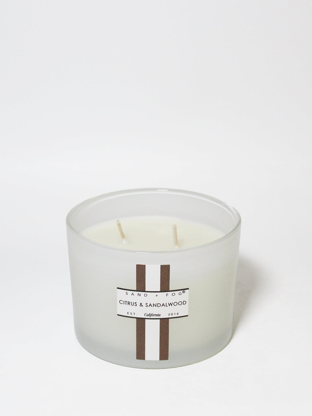 Citrus & Sandalwood 12 oz scented candle