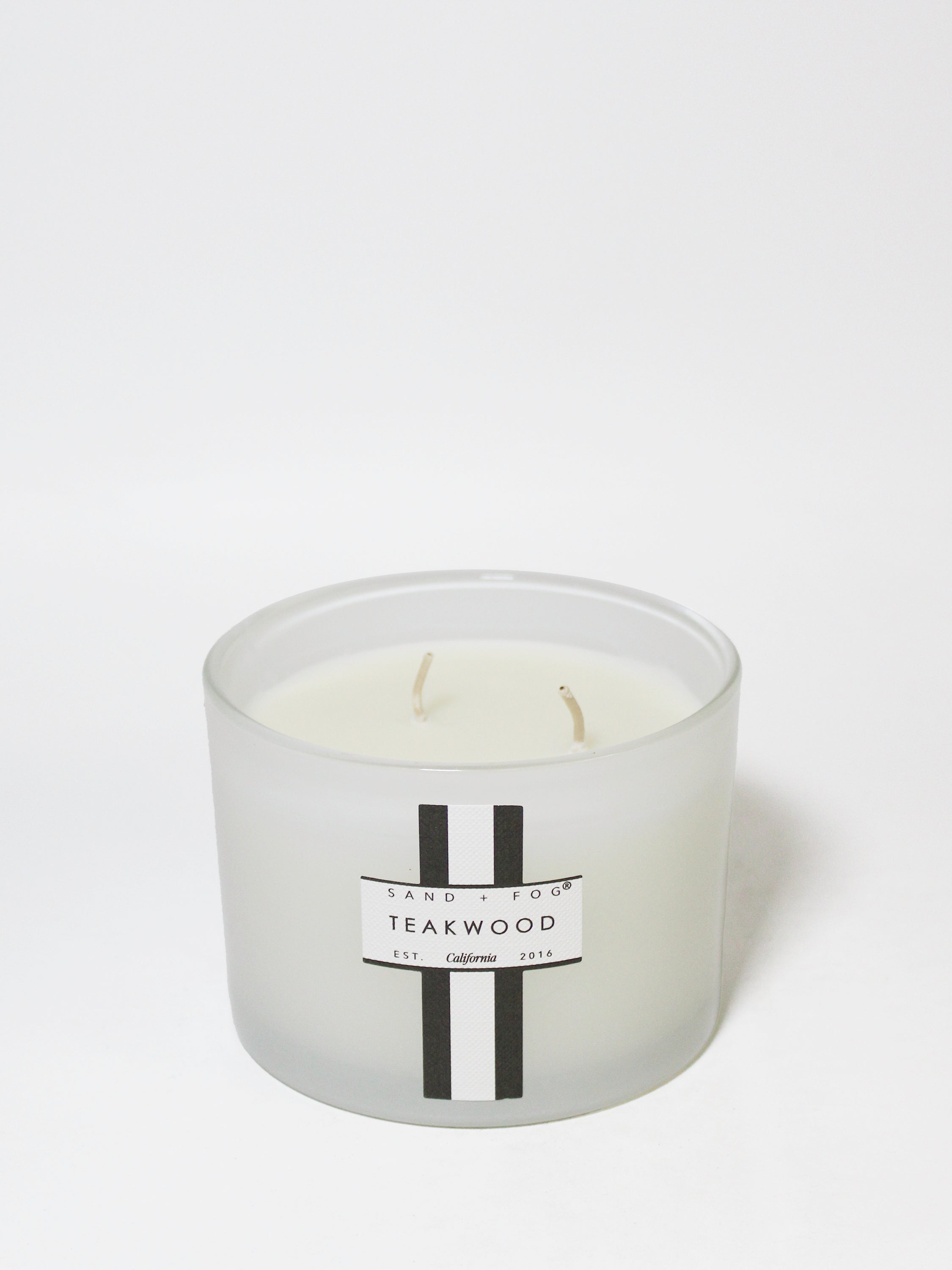 Teakwood 12 oz scented candle