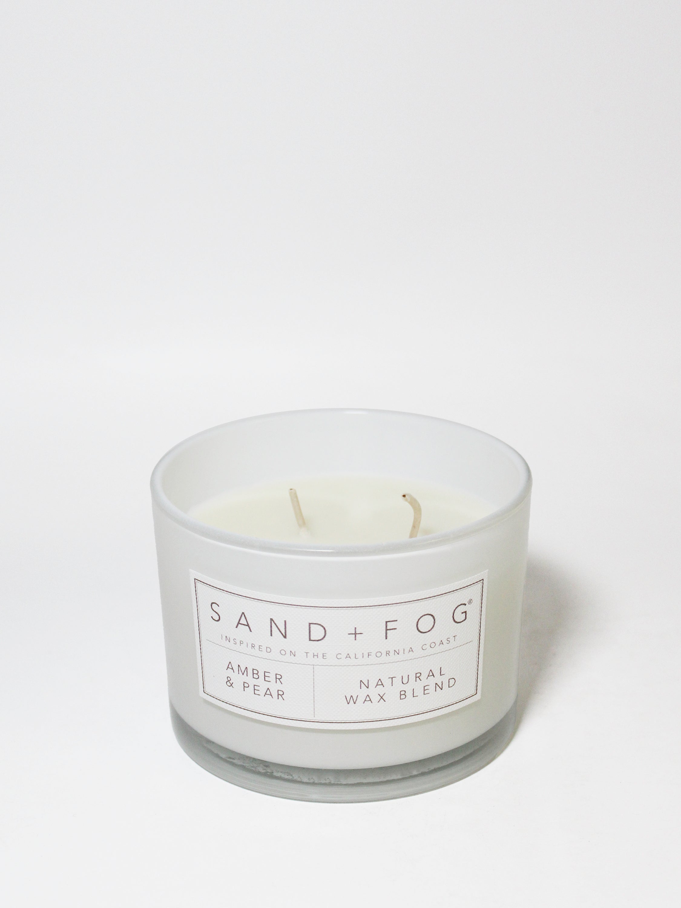 Amber & Pear 12 oz scented candle