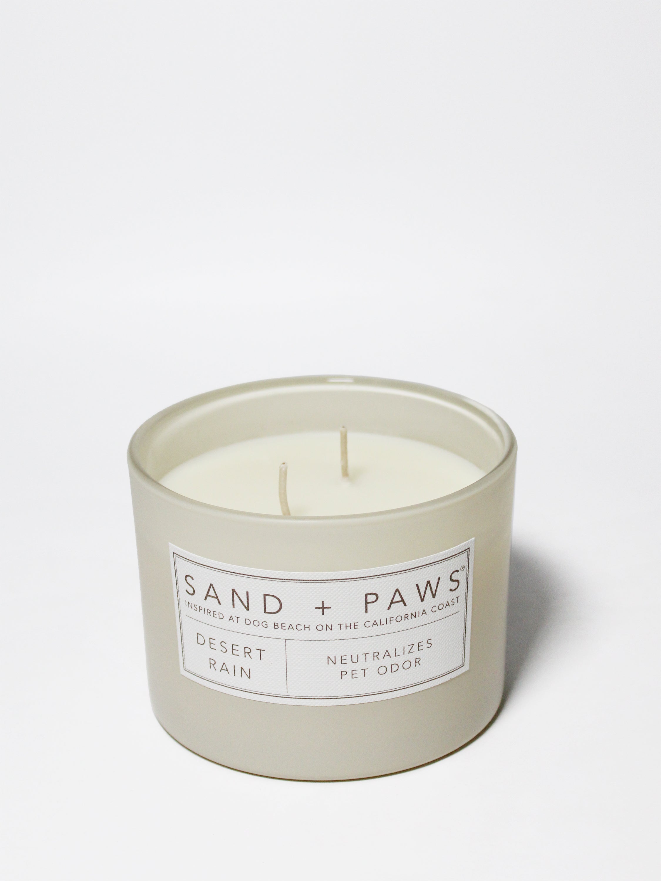 Sand + Paws Desert Rain 12 oz scented candle