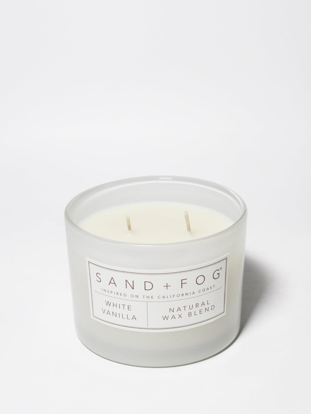 White Vanilla 12 oz scented candle