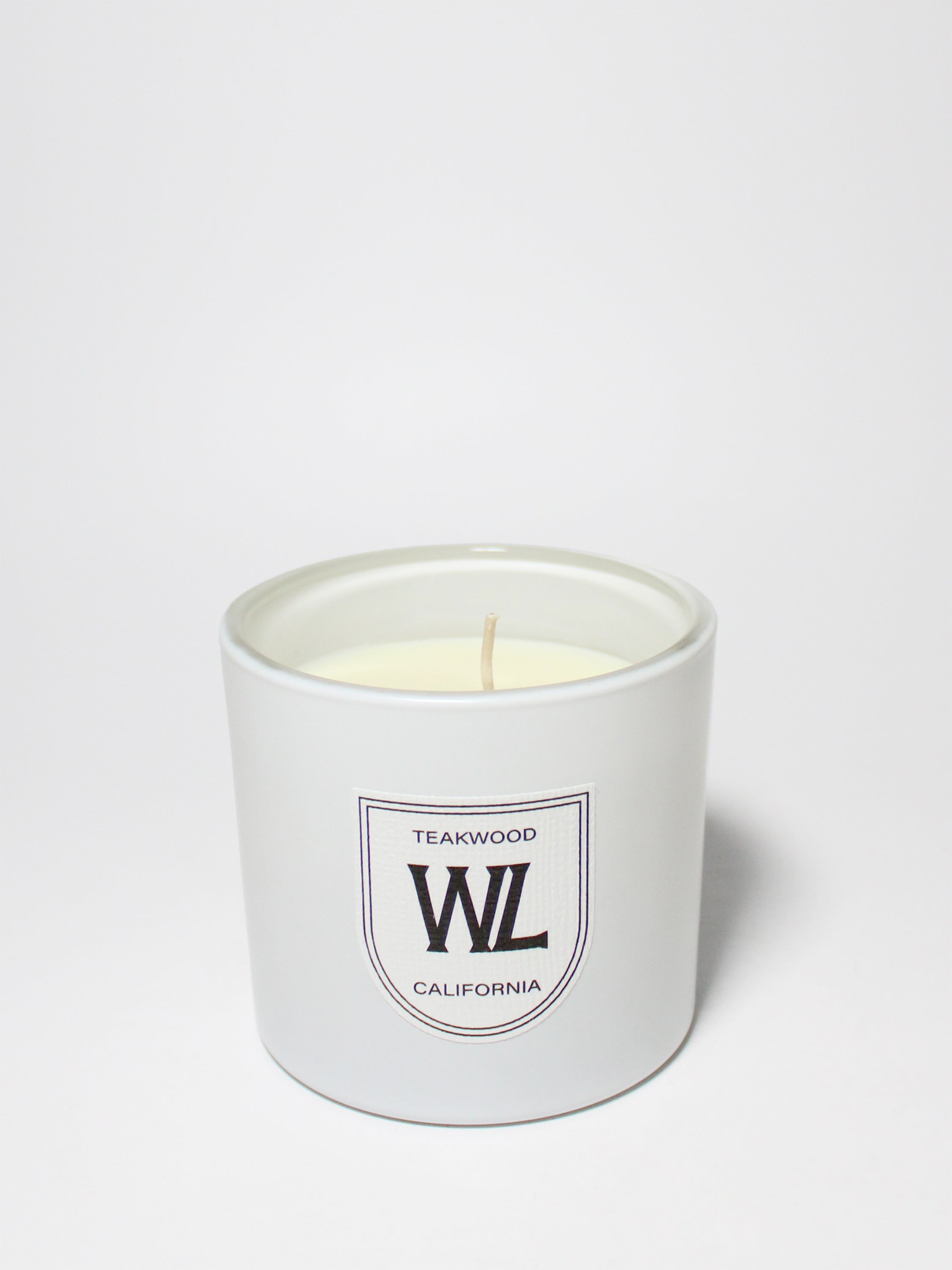 Teakwood 11 oz scented candle