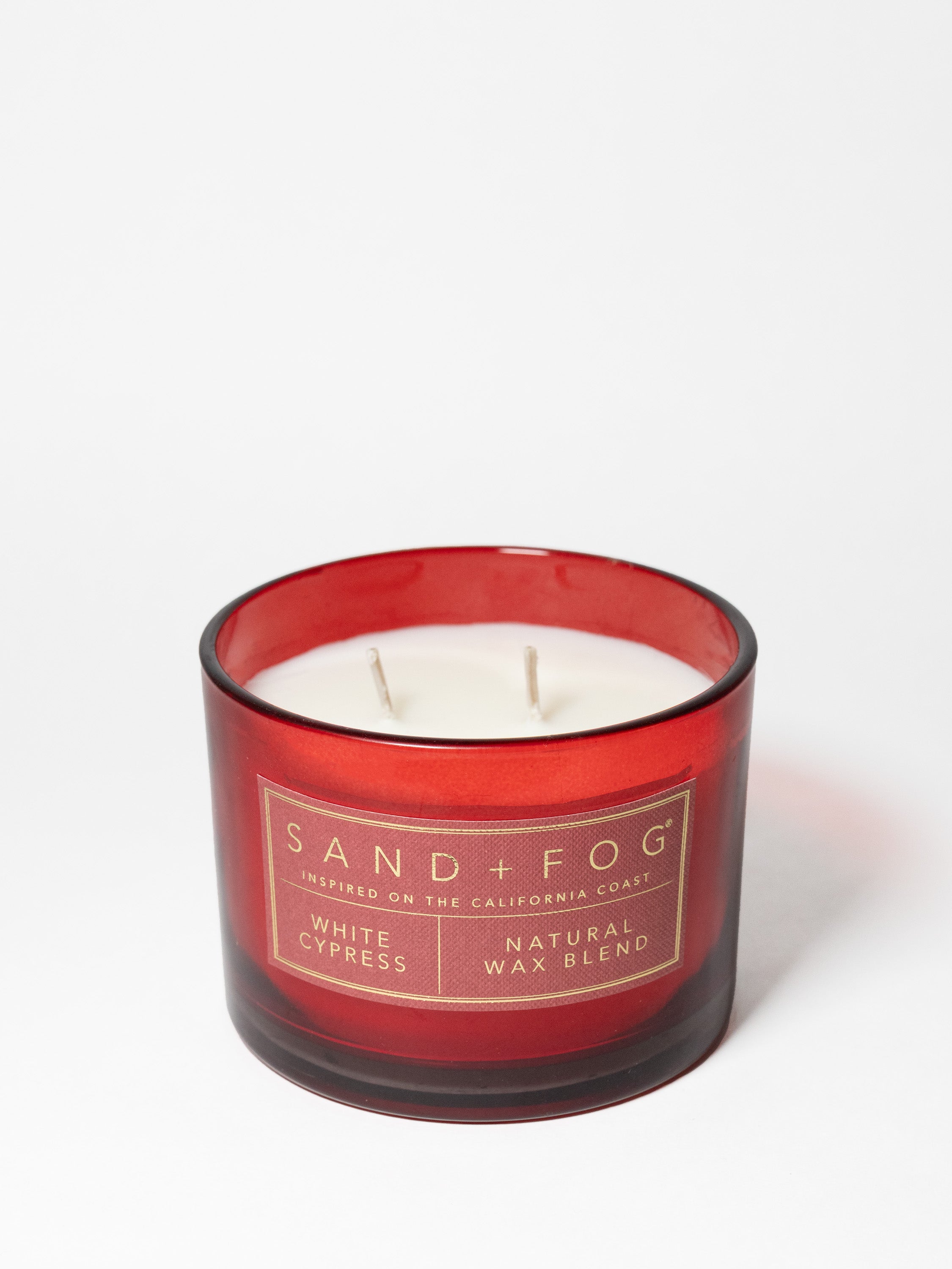 White Cypress 12 oz scented candle