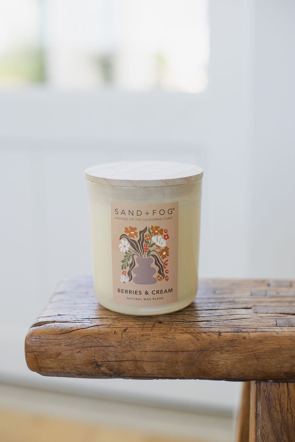 Berries & Cream 10 oz scented candle