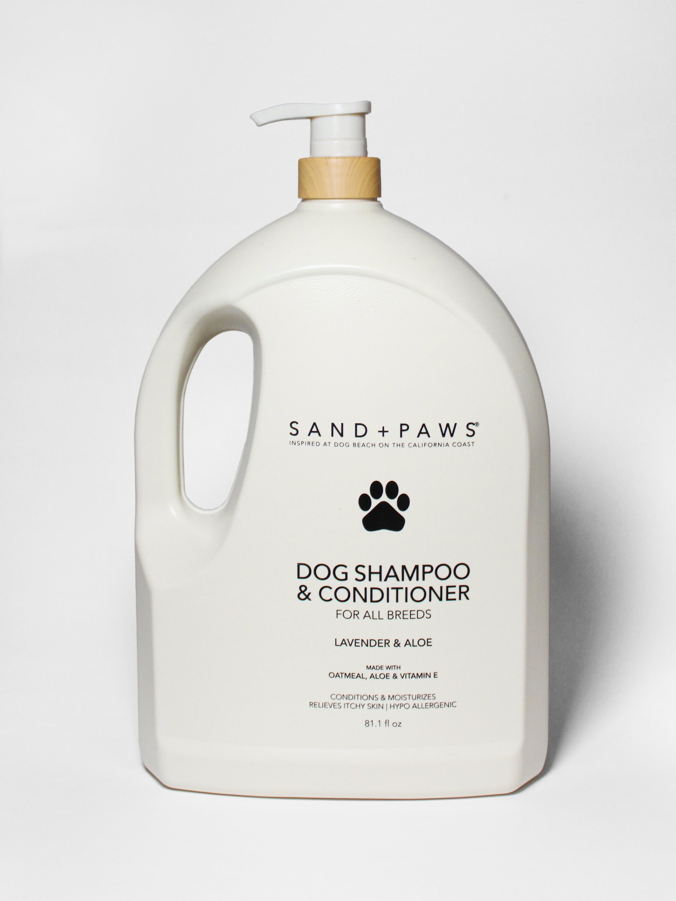 Sand + Paws Pet Shampoo & Conditioner - Lavender & Aloe