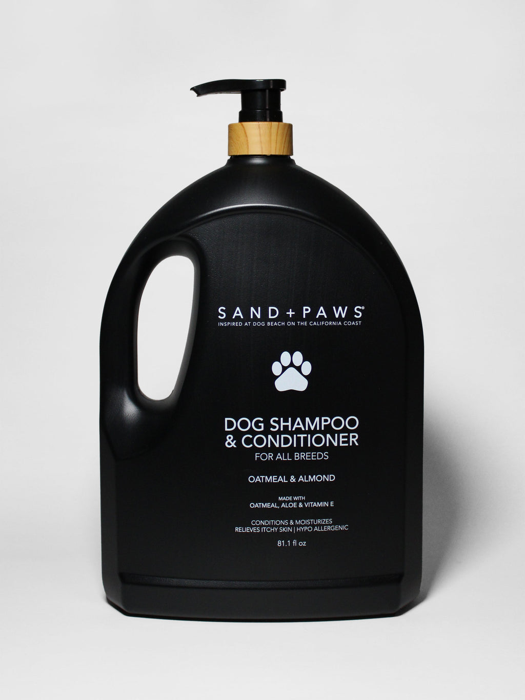 Sand + Paws Pet Shampoo & Conditioner - Oatmeal & Almond