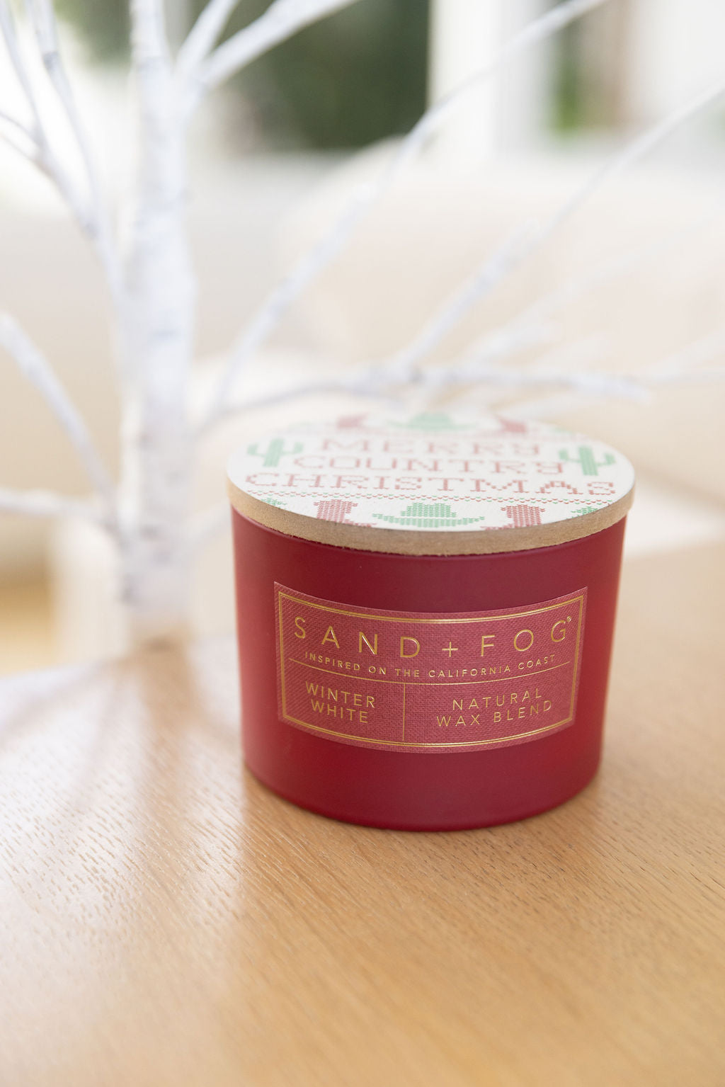 Winter White 12 oz scented candle