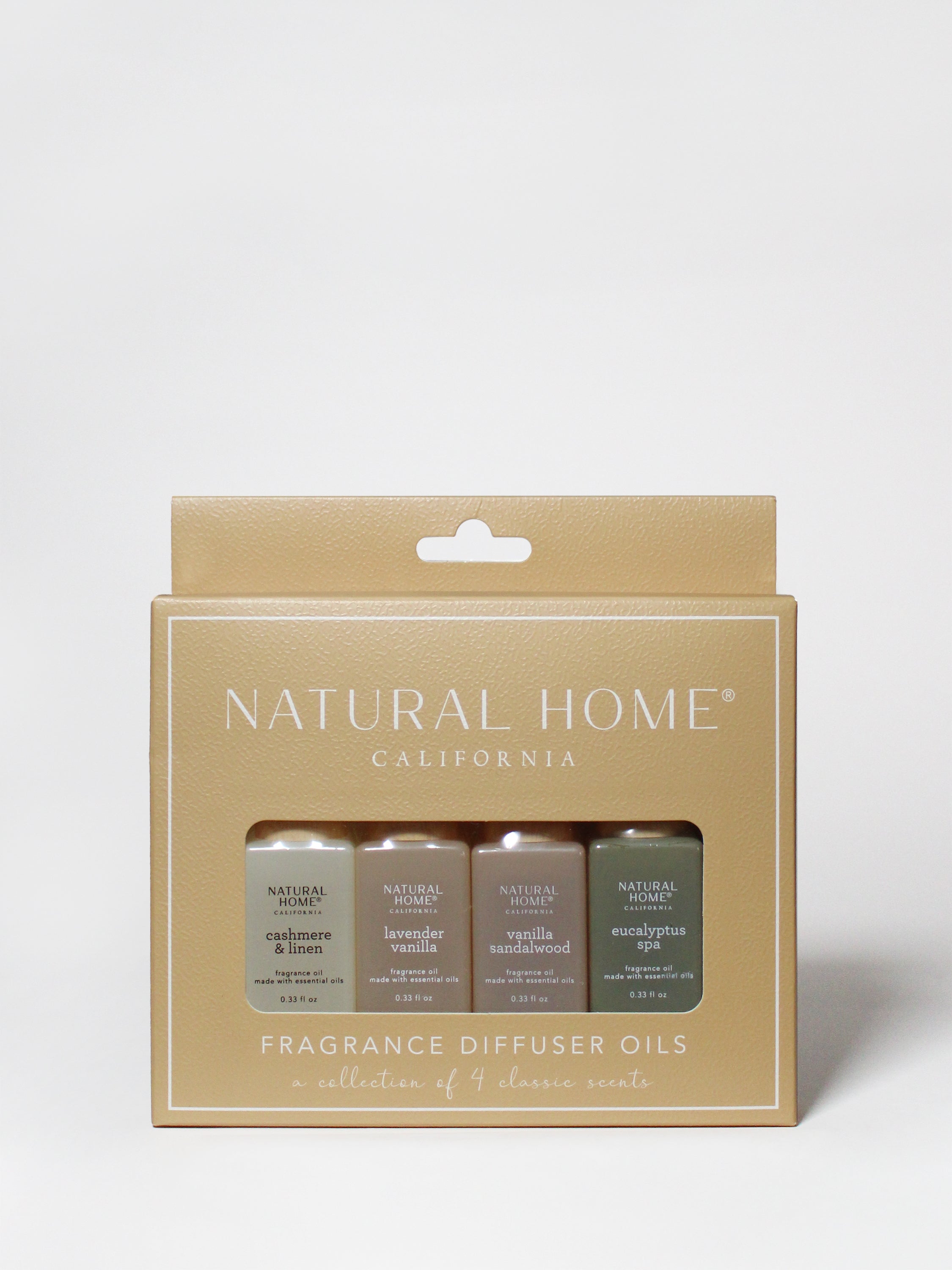 Natural Home 4 Pack of 10 ml Fragrance Diffuser Oils