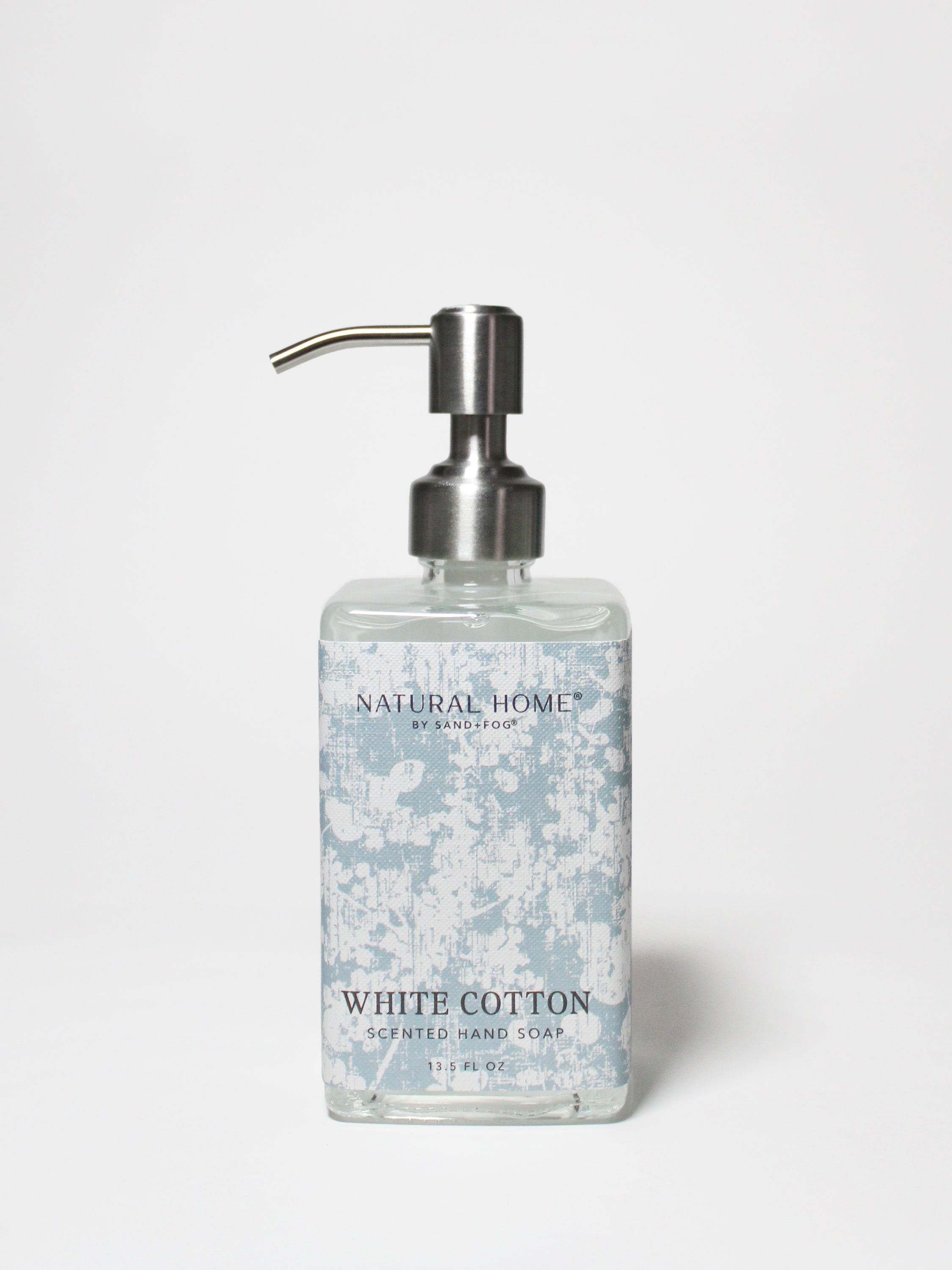 White Cotton Natural Home 13.5 oz Liquid Hand Soap