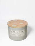 Sand + Paws Cashmere & Linen 12 oz scented candle