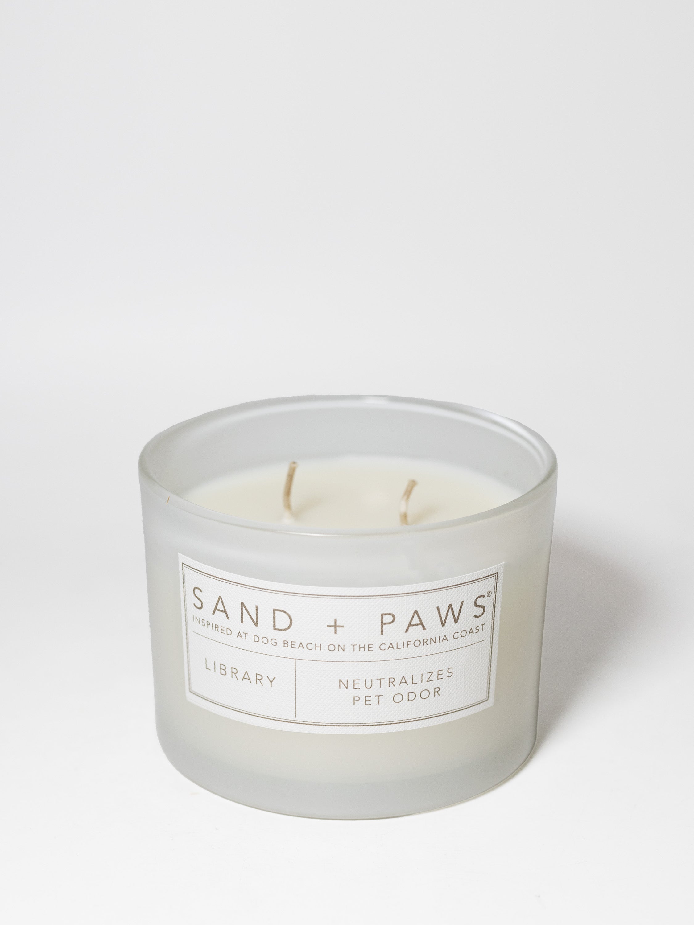 Sand + Paws Library 12 oz scented candle