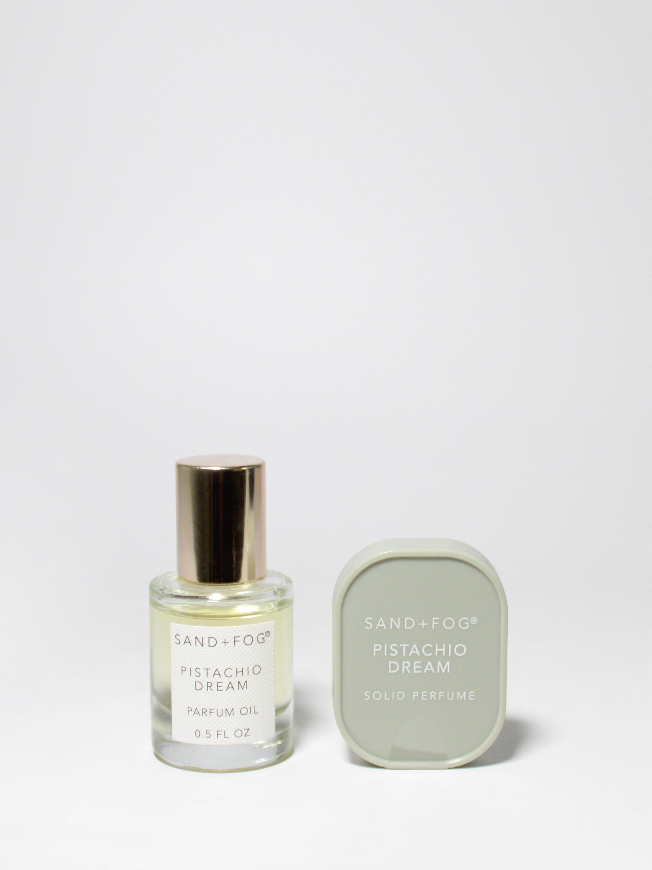 Perfume Oil Rollerball and Solid Perfume Set - Pistachio Dream