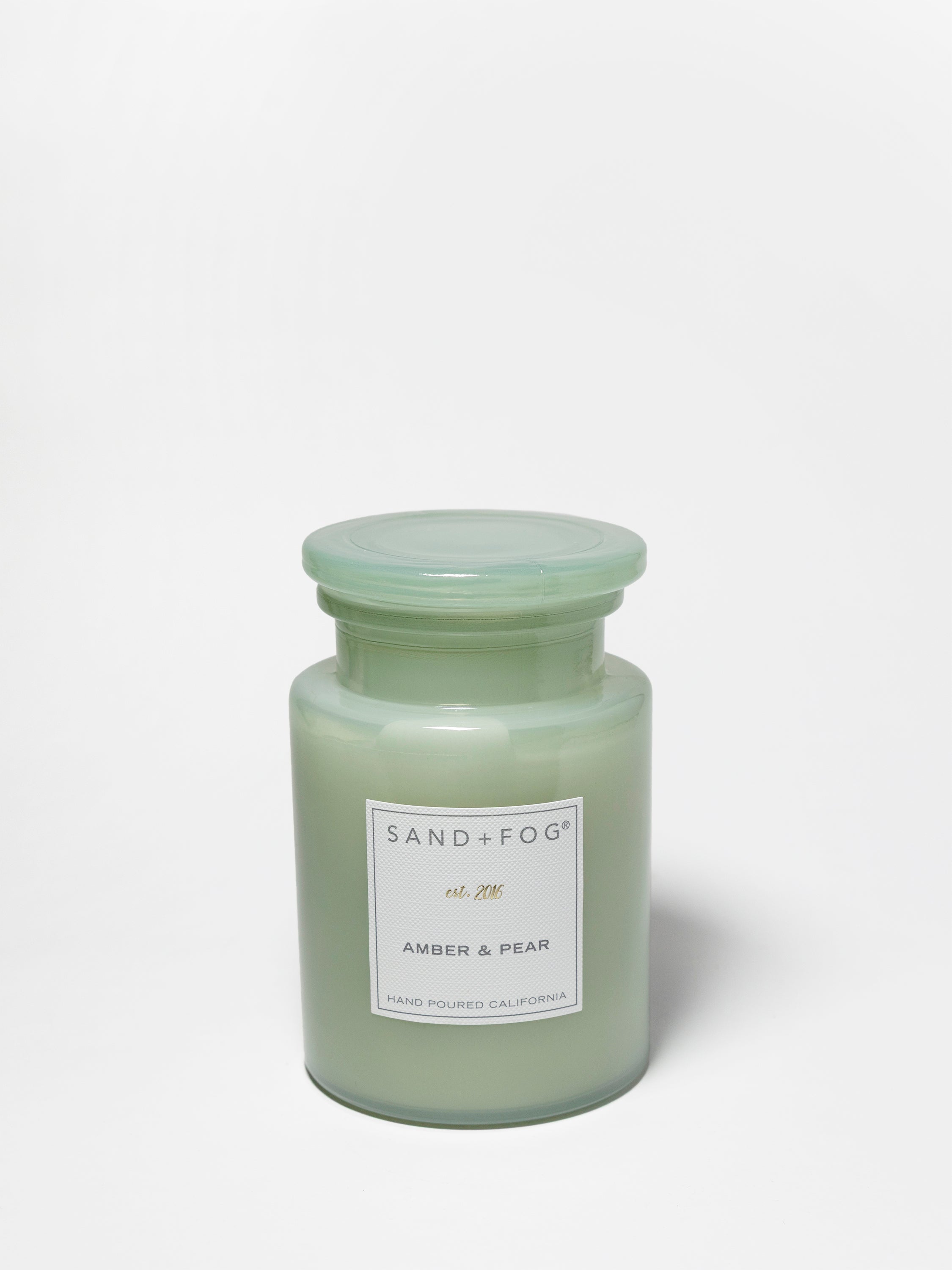 Amber & Pear 12 oz scented candle