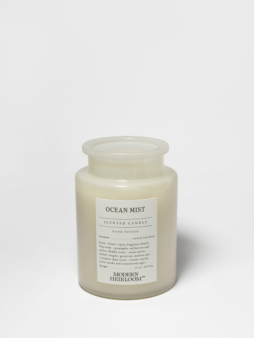 Ocean Mist 12 oz scented candle