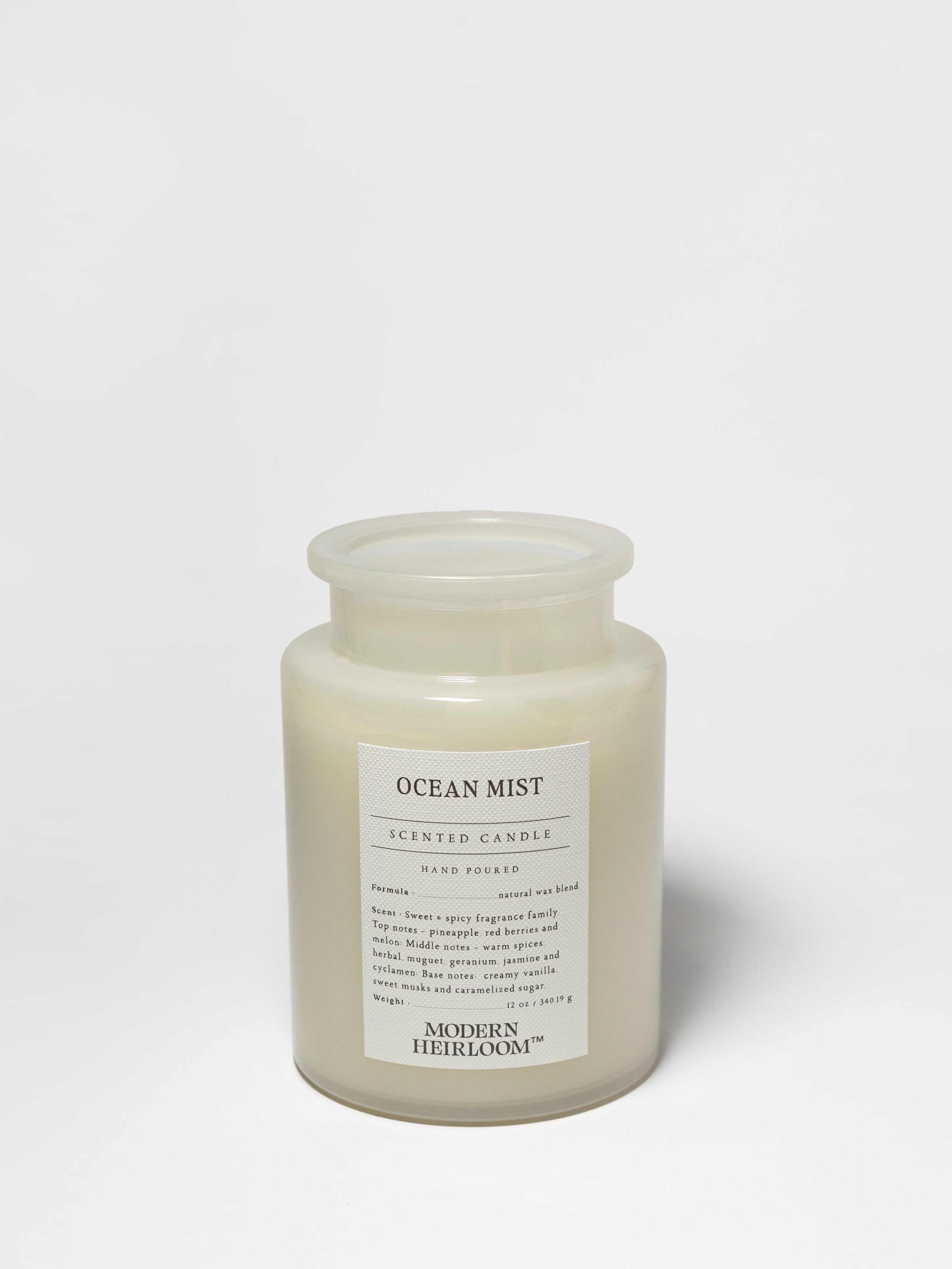 Ocean Mist 12 oz scented candle
