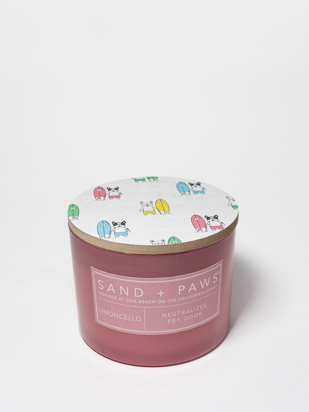 Sand + Paws Limoncello 12 oz scented candle
