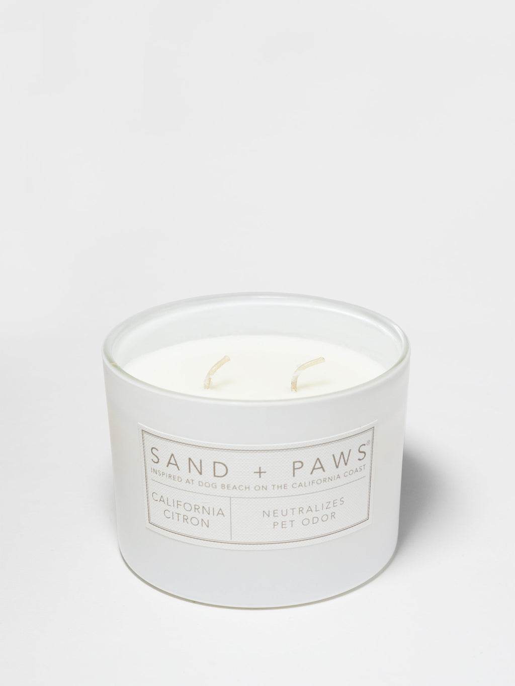 Sand + Paws California Citron 12 oz scented candle