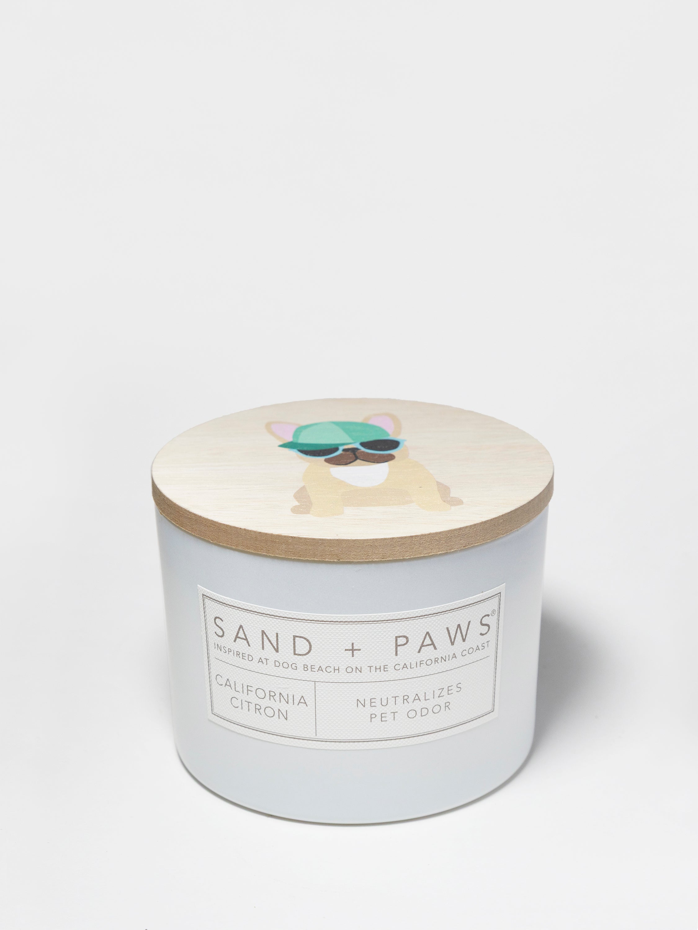 Sand + Paws California Citron 12 oz scented candle
