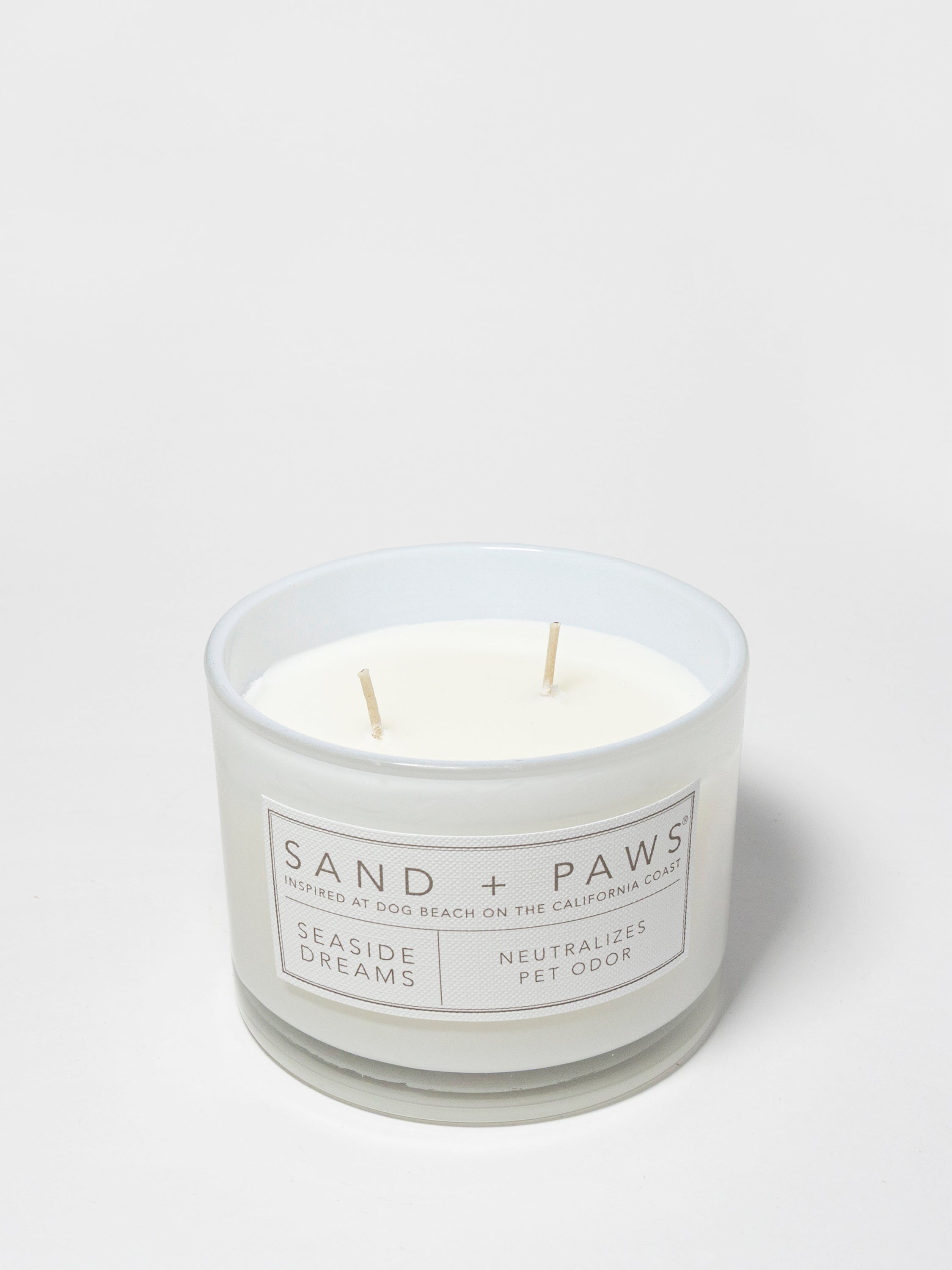 Sand + Paws Seaside Dreams 12 oz scented candle