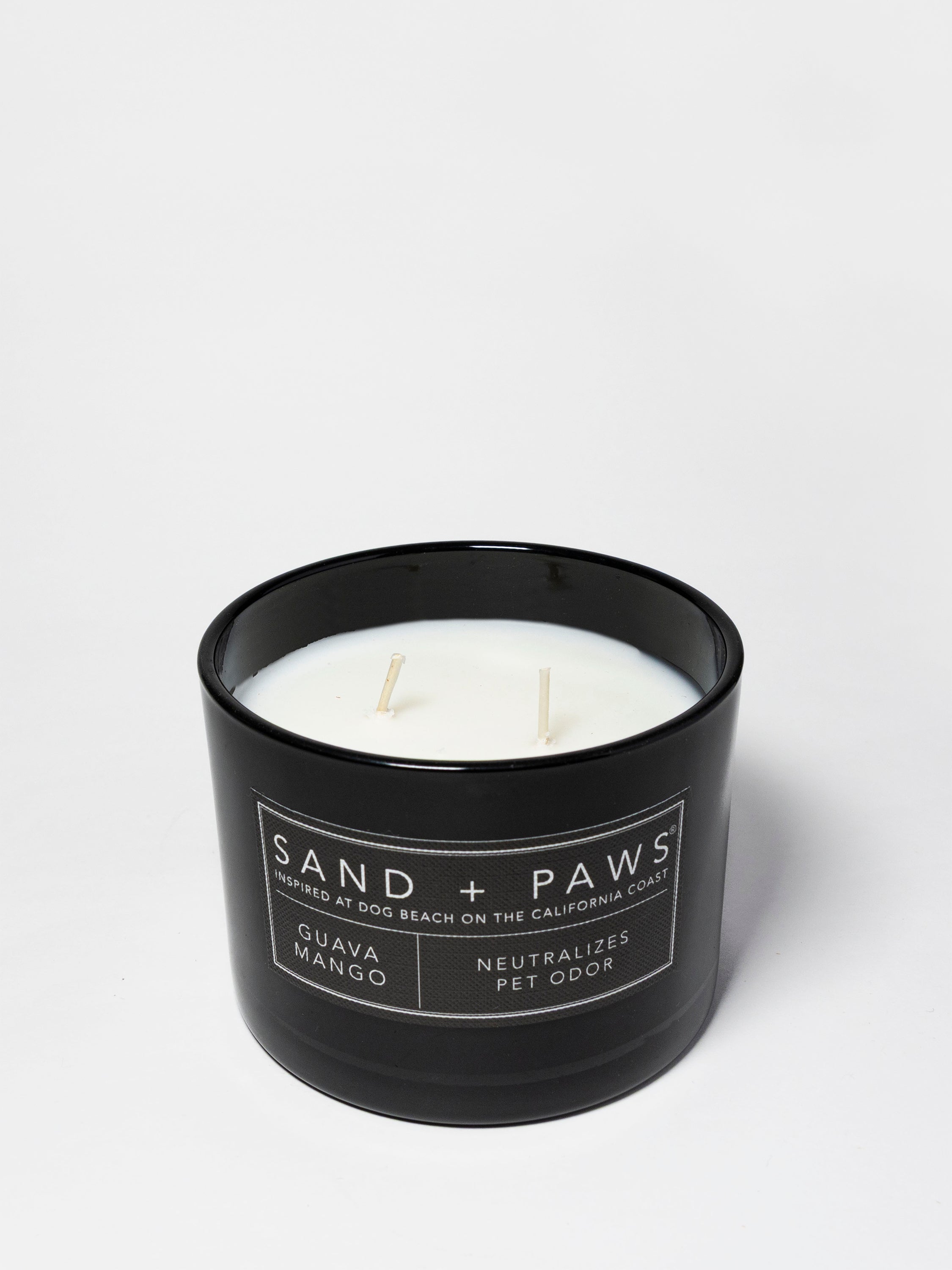 Sand + Paws Guava Mango 12 oz scented candle
