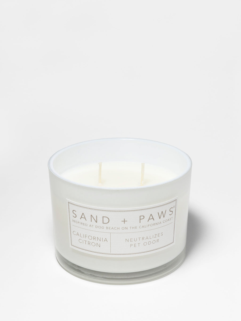Sand + Paws California Citron 12 oz scented candle
