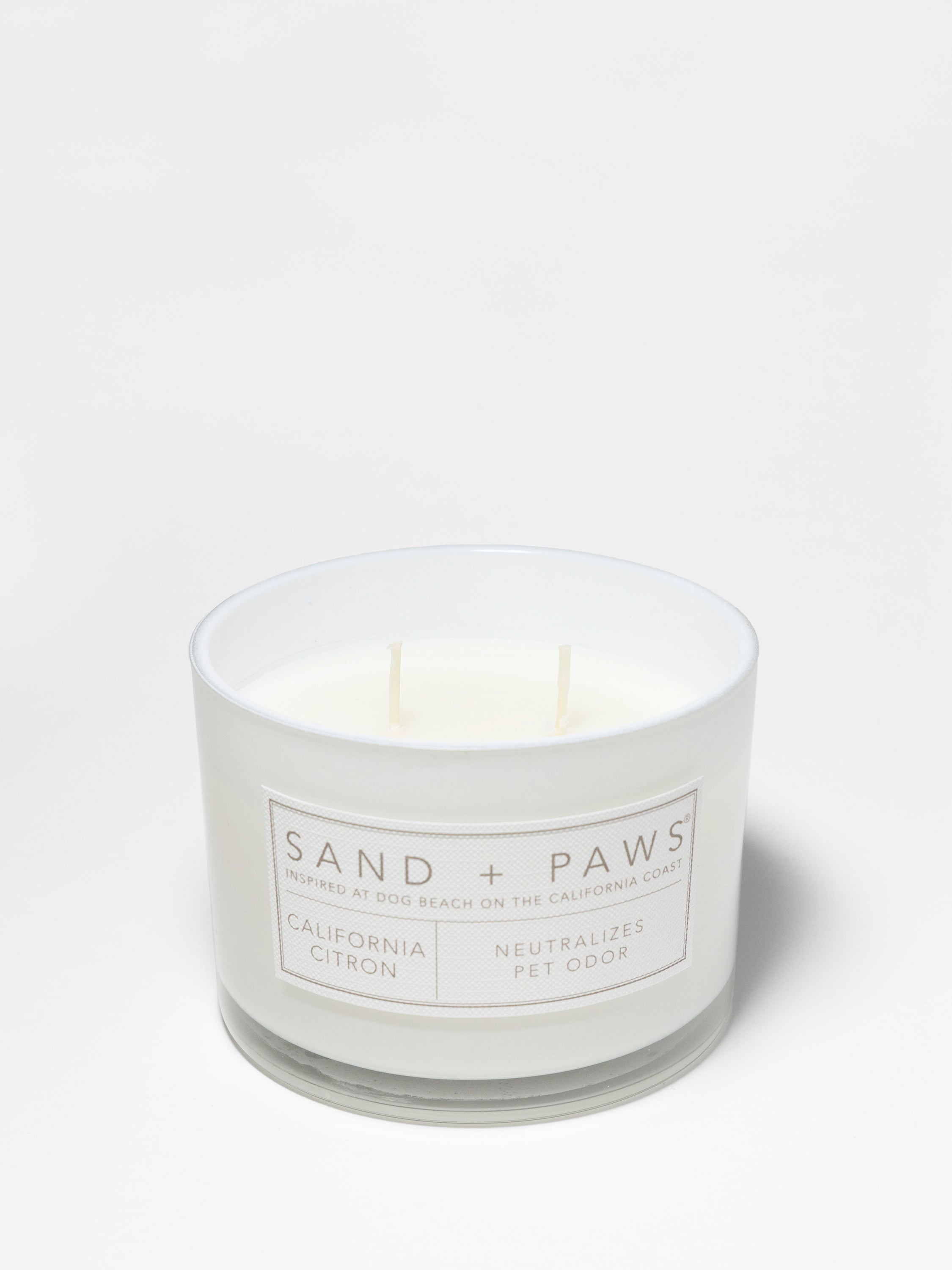Sand + Paws California Citron 12 oz scented candle