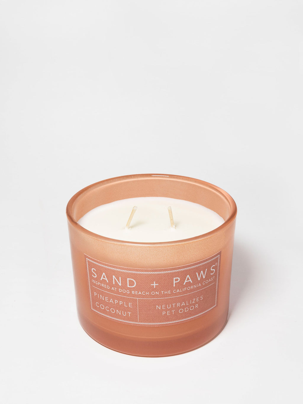 Sand + Paws Pineapple Coconut 12 oz scented candle