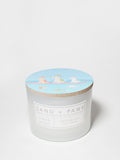 Sand + Paws Clean Waves 12 oz scented candle