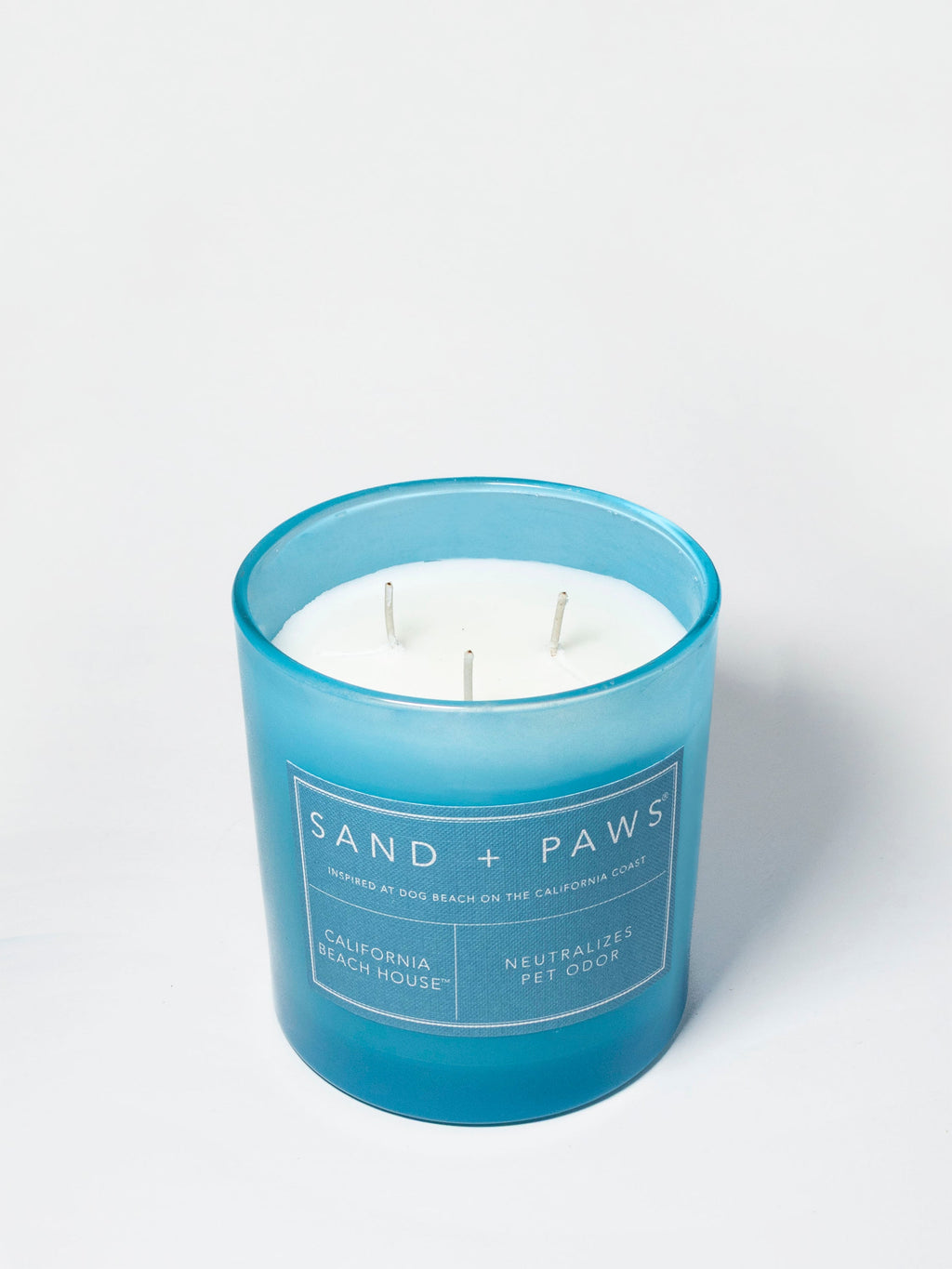 Sand + Paws California Beach House 21 oz scented candle