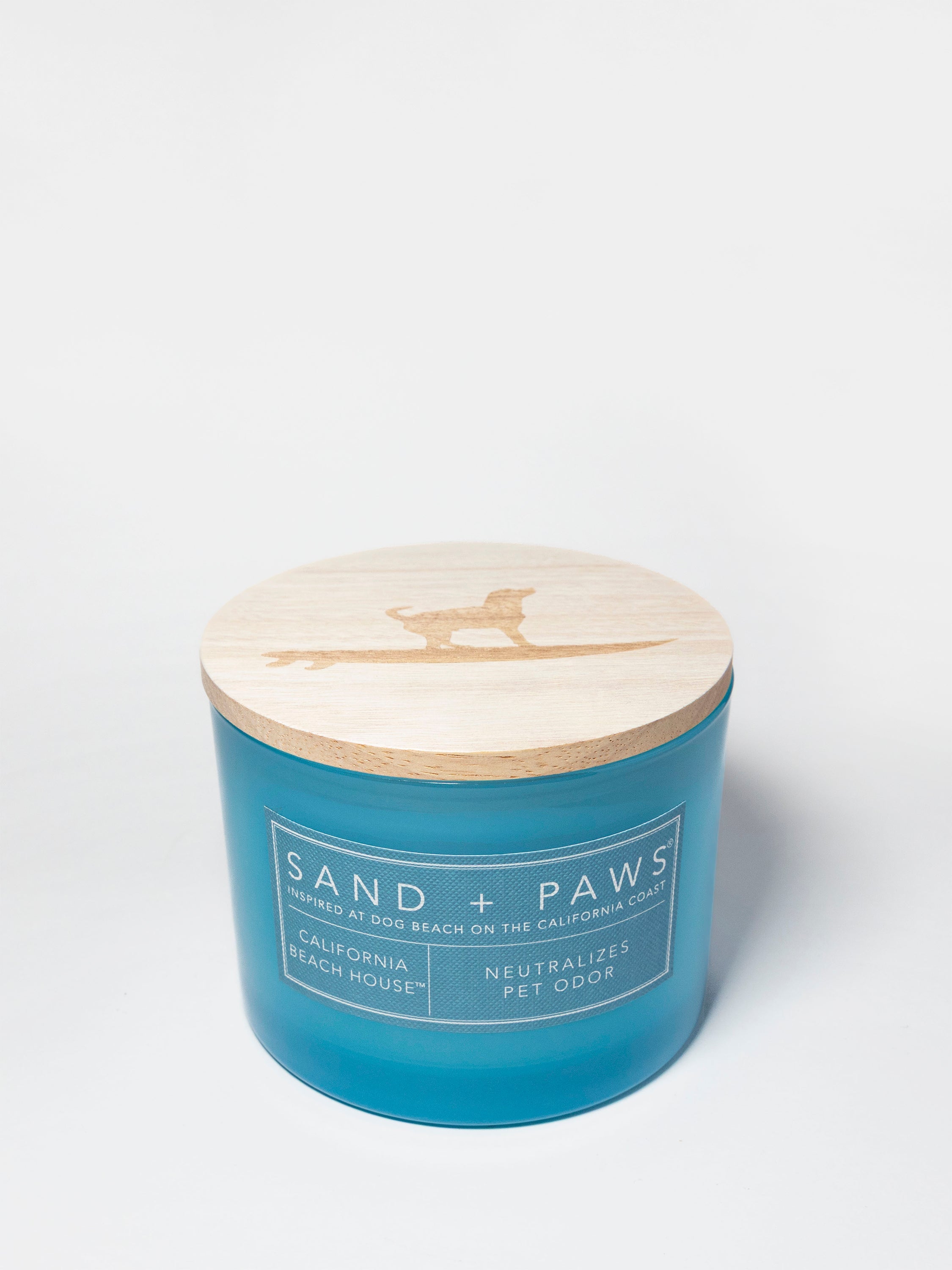 Sand + Paws California Beach House 12 oz scented candle