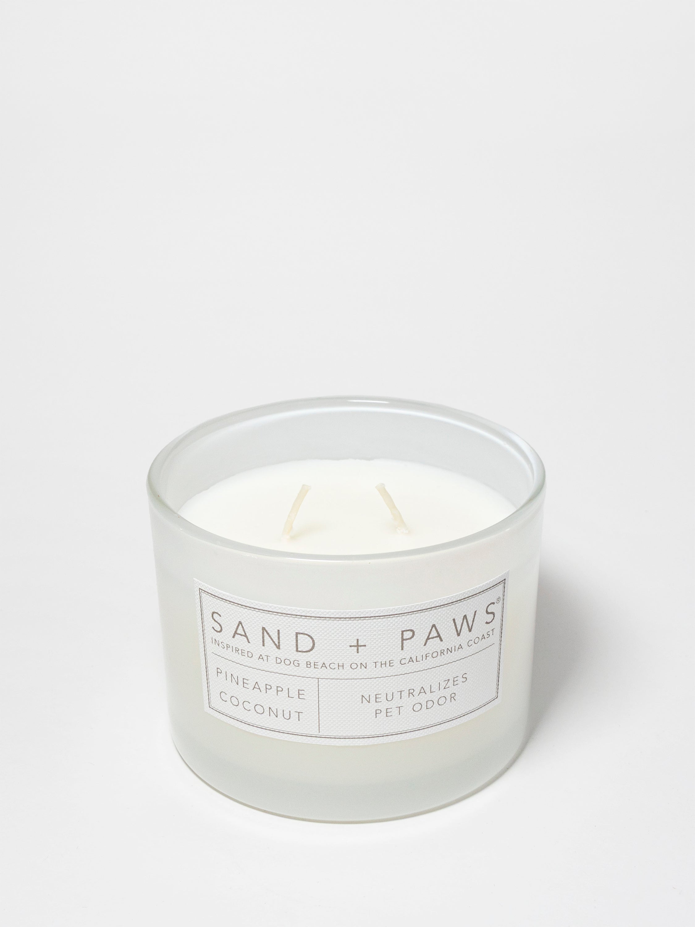 Sand + Paws Pineapple Coconut 12 oz scented candle
