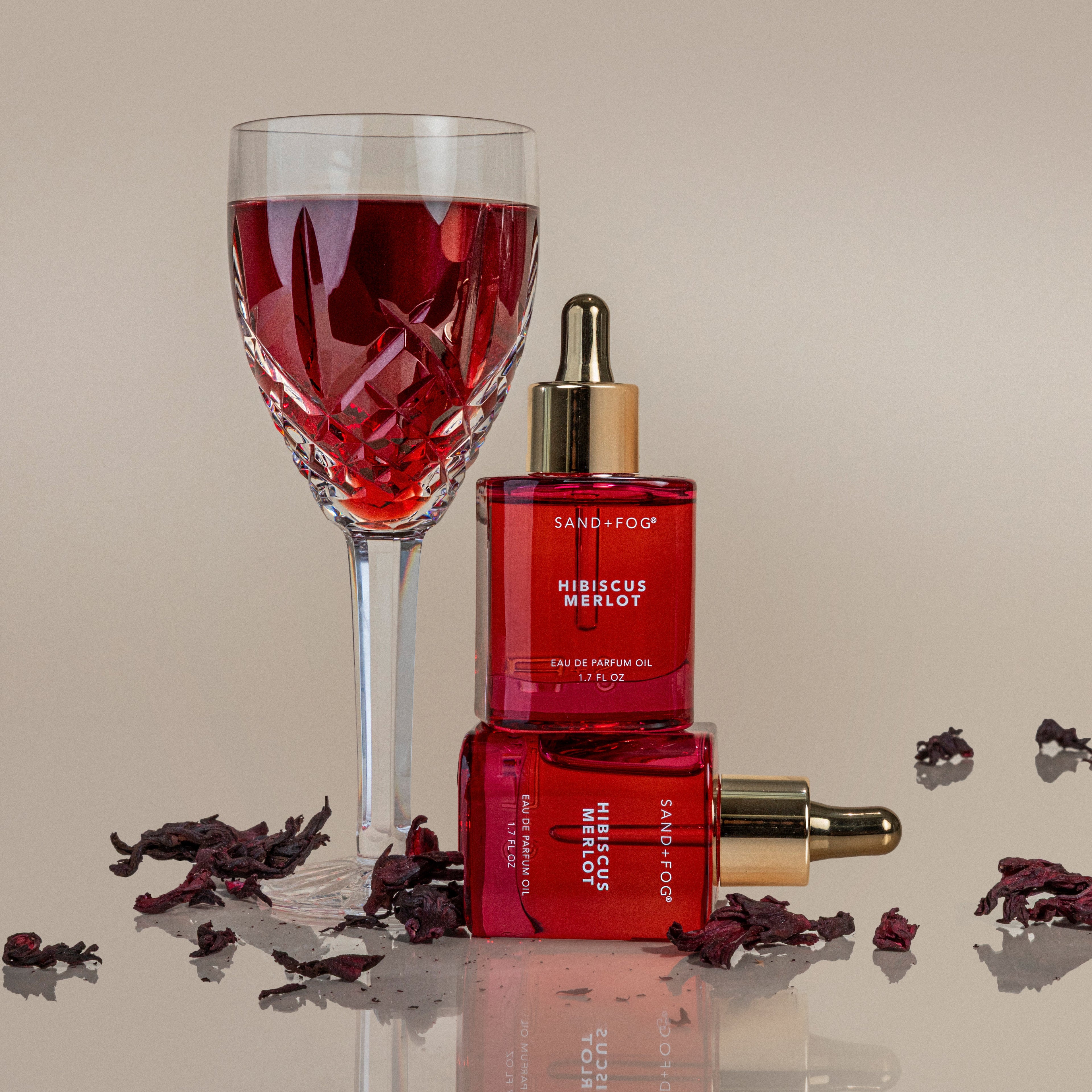 Hibiscus Merlot 50ml Perfume Oil Dropper